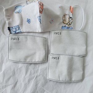 Face Mask with 2 filters included